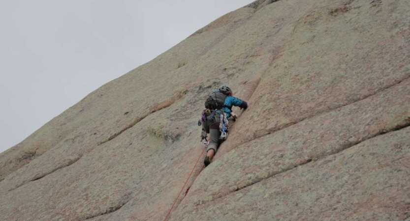 rock climbing in the colorado rockies